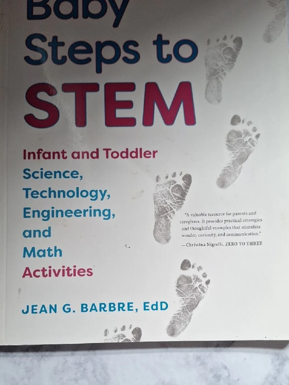 Baby Steps to STEM - Infant and Toddler Activities (White)